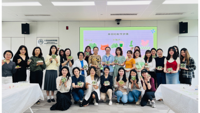 人文社科学院分工会举办“春韵指尖,青香雅集”青团手工制作活动